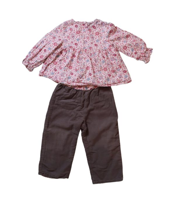 Petit Bateau Top and Pant Set 12M Hot on Sale