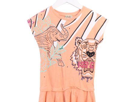 Kenzo Short Sleeve Dress 5T (110cm) on Sale