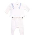 Jacadi Long Sleeve Top and Pant Set 3M (60cm) Supply