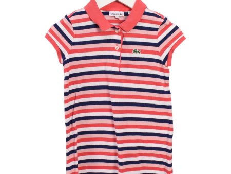 Lacoste Short Sleeve Dress 6T For Cheap