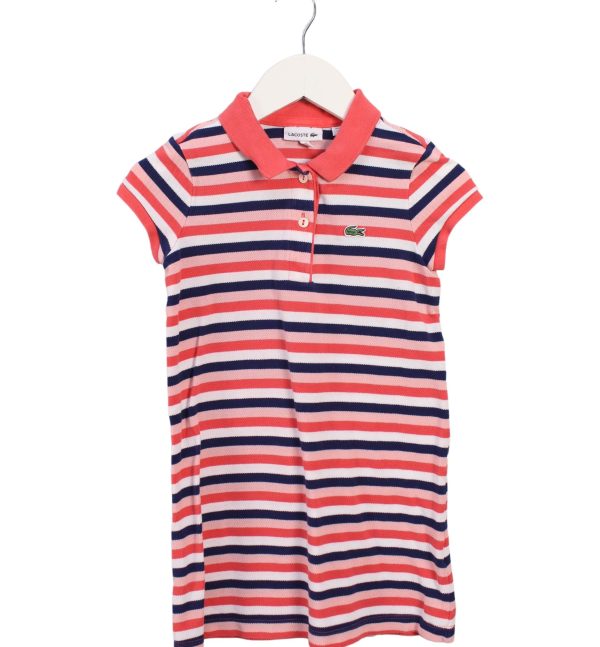 Lacoste Short Sleeve Dress 6T For Cheap