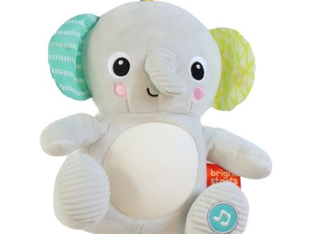 Bright Starts Hug-a-Bye Baby Elephant O S Sale