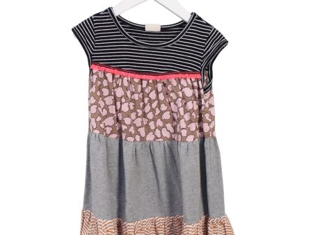 Momonittu Short Sleeve Dress 2T Online now