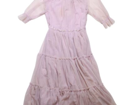 Velveteen Short Sleeve Dress 8Y Cheap