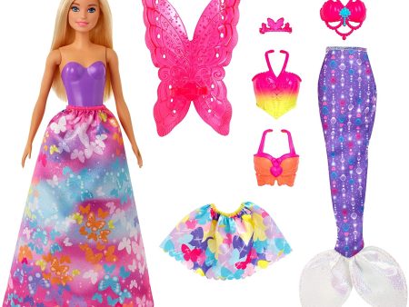 Barbie Dreamtopia Dress Up Blonde Doll Gift Set Discount