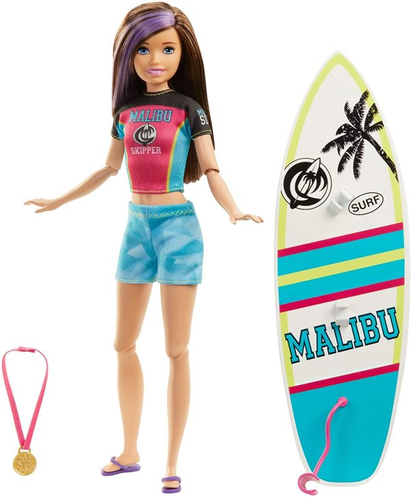 Barbie Dreamhouse Adventures Skipper Surf Doll Cheap