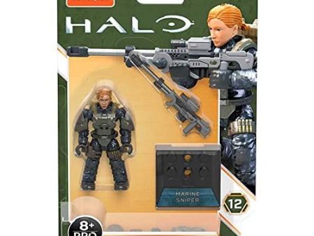 Mega Construx Halo Infinite Marine Sniper Minifigure on Sale