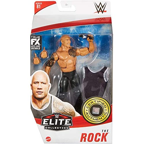 WWE The Rock Elite Collection Series Rock Action Figure on Sale