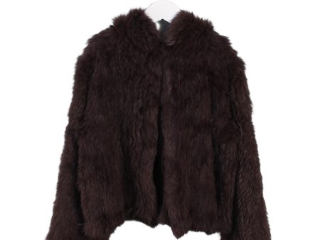 Bonpoint Fur Jacket 4T Hot on Sale