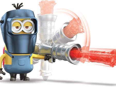 Minions The Rise of Gru Kevin Action Figure with Button Activated Flamethrower and Construction Accessories Online Hot Sale