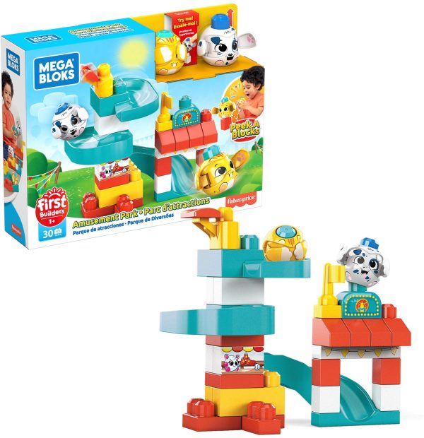 Mega Bloks Peek a Blocks Amusement Park Online Hot Sale