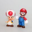 6pc Super Mario Bros Peach Toad Mario Luigi Yoshi Donkey Kong Action Figure Toys Cheap