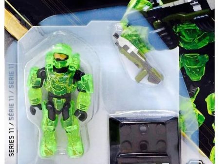 Mega Construx Halo Heroes Probuilder Series 11 Master Chief Overshield Figure on Sale