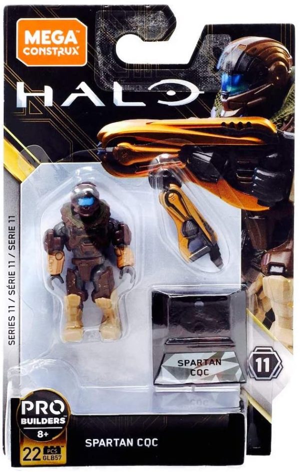 Mega Construx Halo Heroes Probuilder Series 11 Spartan CQC Figure Online