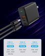 65W Type C GaN Tech USB Wall Charger QC4.0+ PD 3.0 Laptop Desktop PD Charging Portable Online now