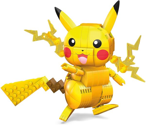 Mega Construx Pokemon Pikachu Figure Building Set with Battle Action Online Sale