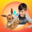 Mega Construx Pokemon Jumbo Eevee Figure Building Set Online now